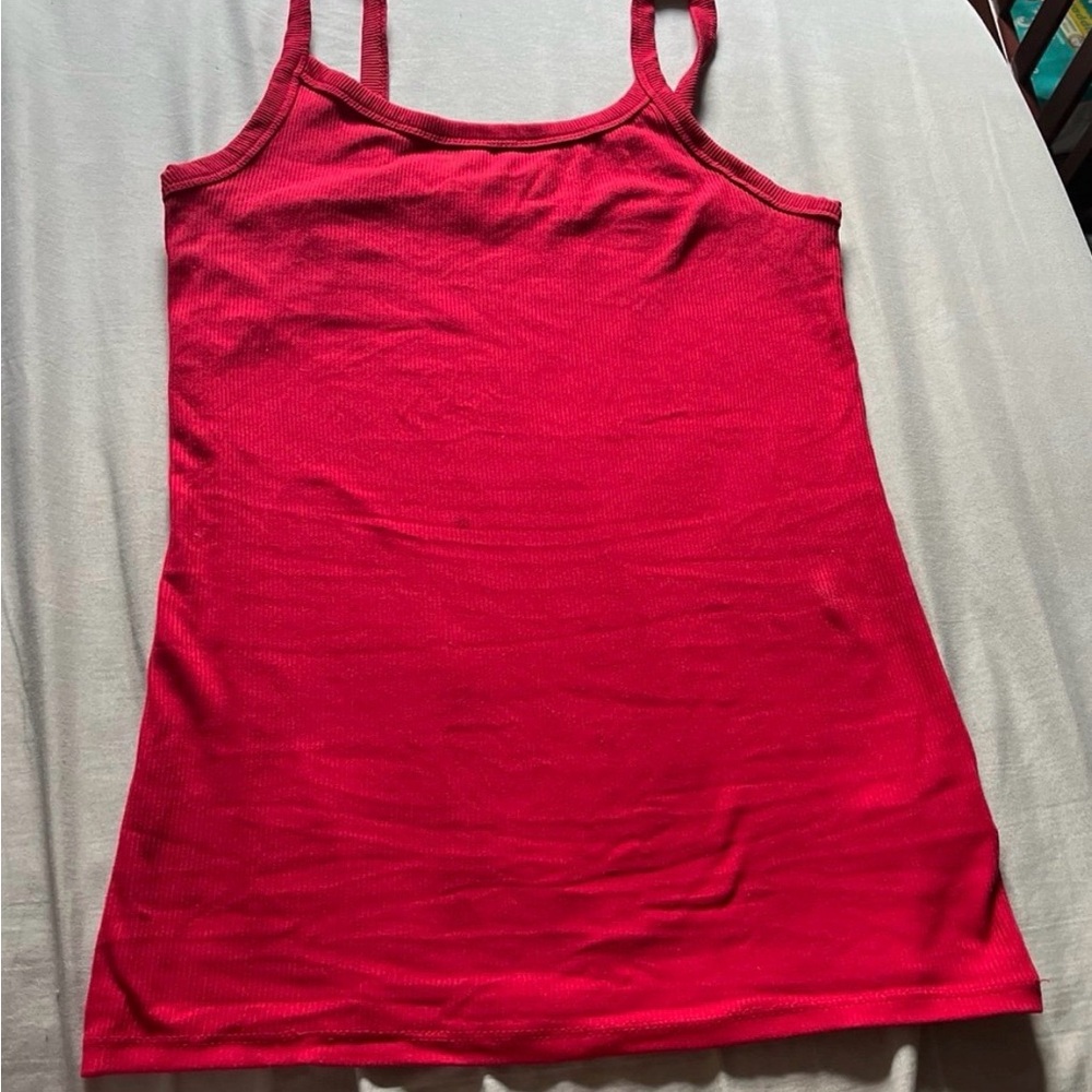 No Boundaries Vibrant Red Tank Top